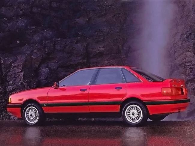 Масса Audi 90 (89, 89Q, 8A, B3) 4 дв. седан 1987 - 1991